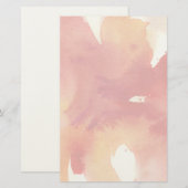 Papeterie Peintures abstraites d'aquarelle (Devant / Derrière)