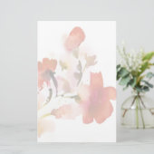 Papeterie Peintures florales abstraites d'aquarelle (Debout devant)