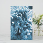Papeterie Pénecone bleu glacé primitif (Debout devant)