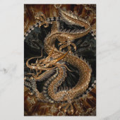 Papeterie Pentagramme dragon (Devant)