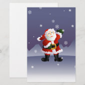 Papeterie Père Noël (Devant / Derrière)
