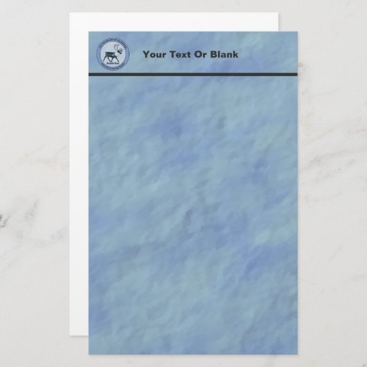 Papeterie Père Noël 1er Polar Airlift Sqdn - Subduit (Devant / Derrière)