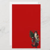 Papeterie Père Noël à l'ancienne (Devant / Derrière)