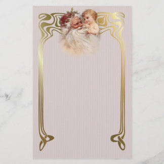 Papeterie Père Noël et Cherub du Vieux Monde