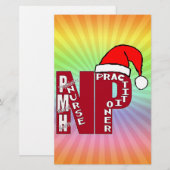 Papeterie PÈRE NOËL PMH-NP BigRed (Devant / Derrière)