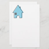 Papeterie personnalisable d'agent immobilier de (Devant / Derrière)