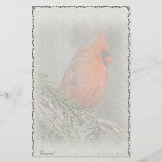 Papeterie personnalisée Cardinal (Devant)