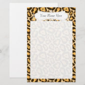 Papeterie personnalisée par copie chic de mode de (Devant / Derrière)