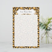 Papeterie personnalisée par copie chic de mode de (Debout devant)