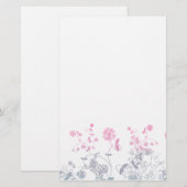 Papeterie personnalisée personnelle (Devant / Derrière)