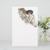 Papeterie personnelle de vacances d'amis vintages (Debout devant)