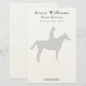 Papeterie Petit Cheval Pro (Devant / Derrière)