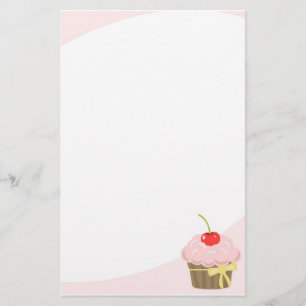 Papeterie Petit gâteau rose