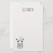 Papeterie Petit monstre mignon (Devant)