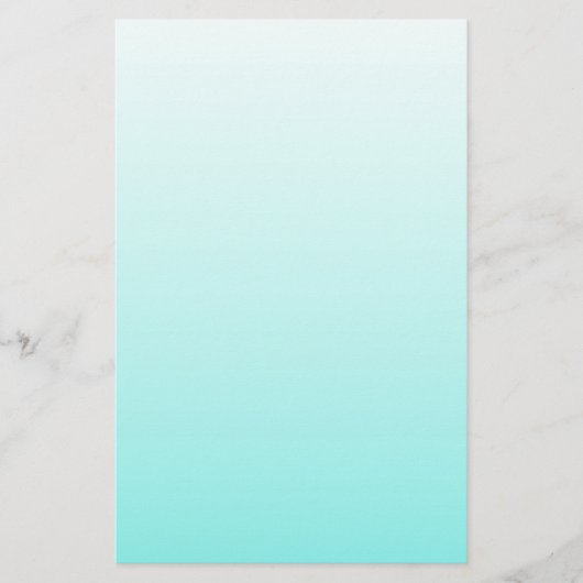 Papeterie Petite chic aqua turquoise Robins Bleu oeuf (Devant)