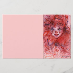 PAPETERIE PETITE CLOWN ROUGE