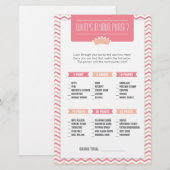 Papeterie Petite princesse ce qui est dans votre jeu de (Devant / Derrière)