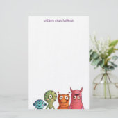 Papeterie Petits enfants de monstres (Debout devant)