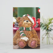 Papeterie Petits ours Noël (Debout devant)