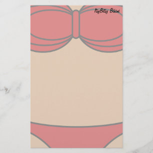 Papeterie Peu de bikini rouge