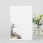 Papeterie Phare de Bass Point Maine Maureen Girard (Debout devant)