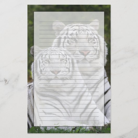 Papeterie Phase blanche, Tigre du Bengale, Tigris (Devant)