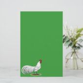 Papeterie Phoenix : Coq blanc (Debout devant)