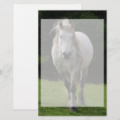 Papeterie Photo du poney de Cute (Devant / Derrière)