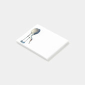Papeterie photo Sandhill Crane 4x3 Notes post-it (Incliné)