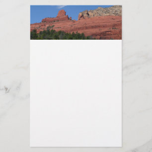 Papeterie Photographie de Steamboat Rock à Sedona Arizona