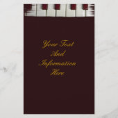 Papeterie Piano Keys (Devant)