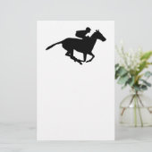Papeterie Pictogramme de course de chevaux (Debout devant)