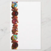 Papeterie Pierres gemmes colorées rubis diamants saphirs (Devant)