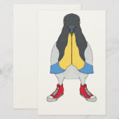 Papeterie Pigeon avec chaussures (Devant / Derrière)