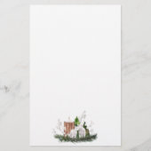 Papeterie Pin à bougie pour bébé de Noël (Devant)