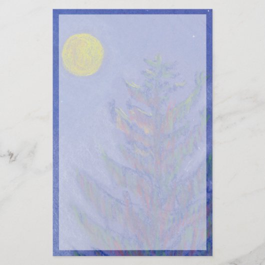 Papeterie Pin Pleine lune (Devant)