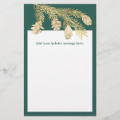 Papeterie Pine d'hiver Noël (Devant)