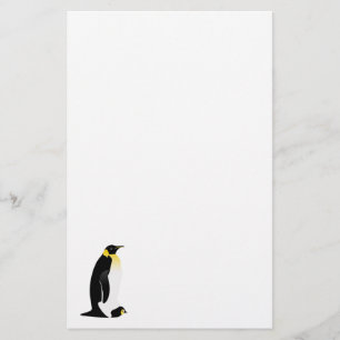 Papeterie Pingouin avec son bébé