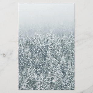 Papeterie Pins d'hiver