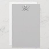 Papeterie Pirate Skull & Shones d'épée (TLAPD) (Devant / Derrière)