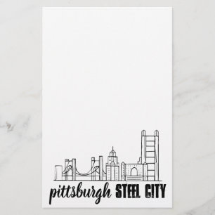 Papeterie Pittsburgh Skyline