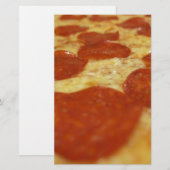 Papeterie pizza pepperoni (Devant / Derrière)