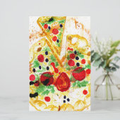 Papeterie Pizza savoureuse (Debout devant)