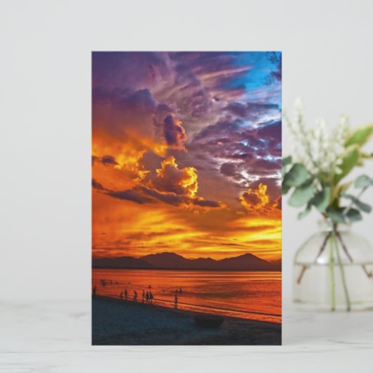 Papeterie Plage (Debout devant)