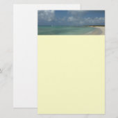 Papeterie Plage d'Aruba II Magnifique paysage naturel (Devant / Derrière)