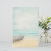 Papeterie Plage nautique avec Rowboat & Fishing Net (Debout devant)