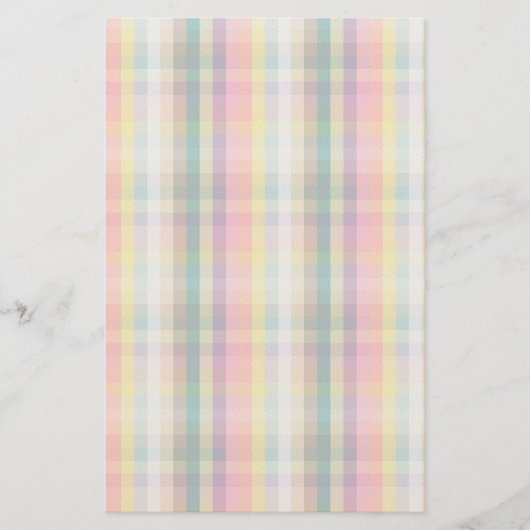 Papeterie Plaid écossais Abstrait (Devant)