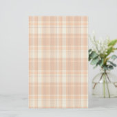 Papeterie Plaid orange (Debout devant)