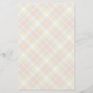 Papeterie Plaid Pastel Stripe