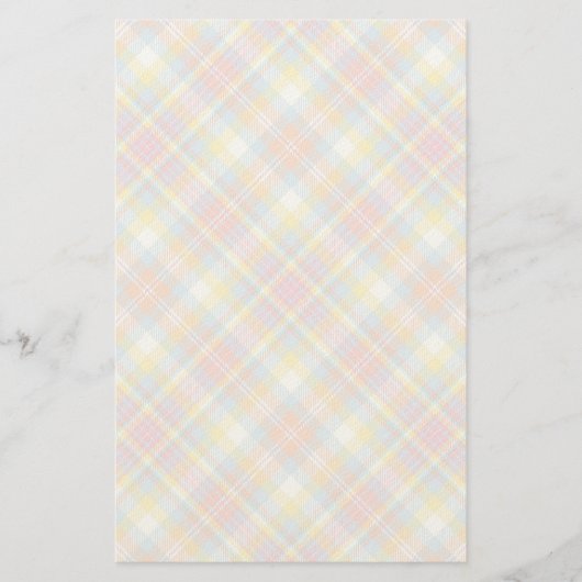 Papeterie Plaid Pastel Stripe (Devant)